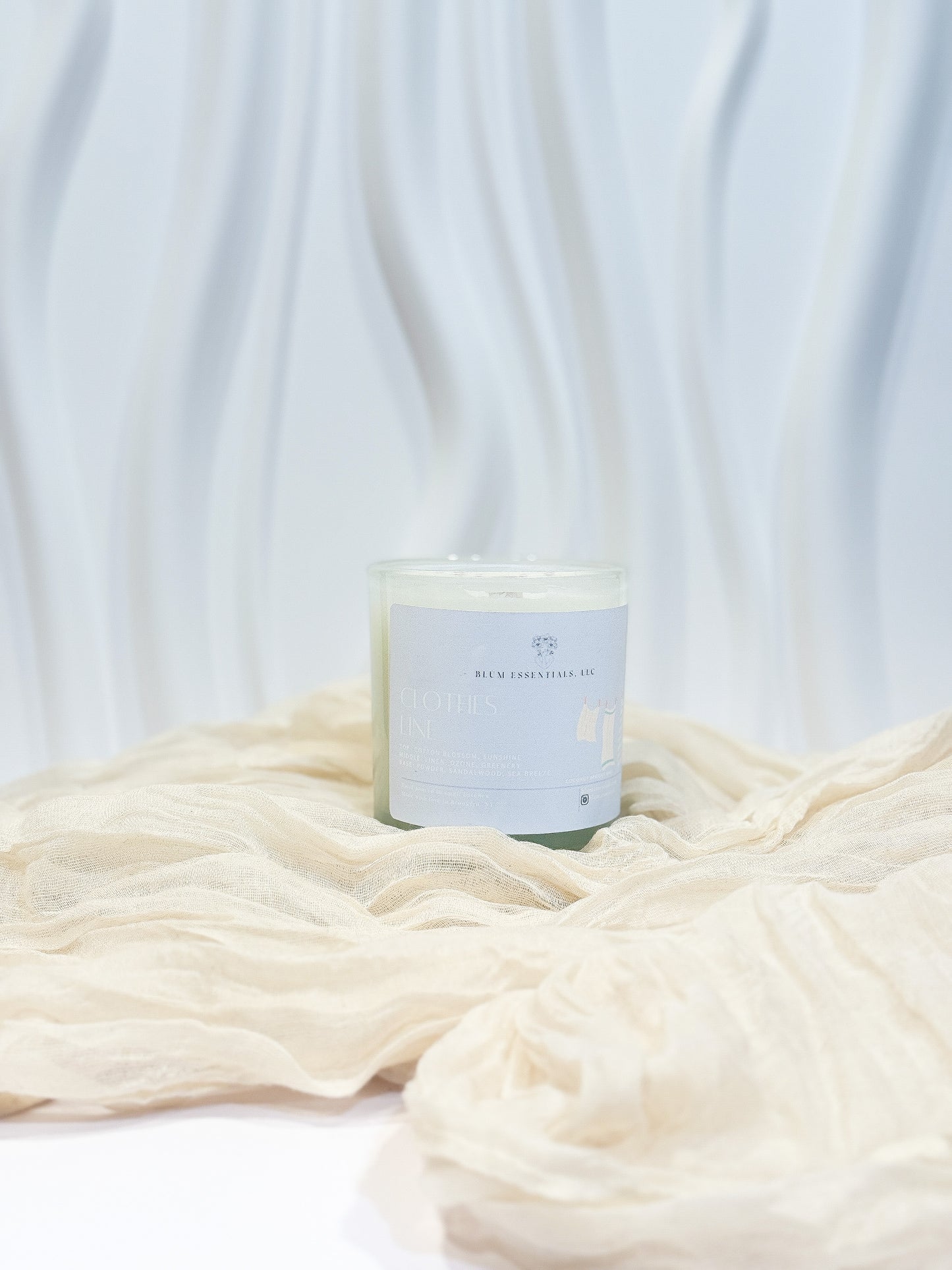 "Clothesline" Candle