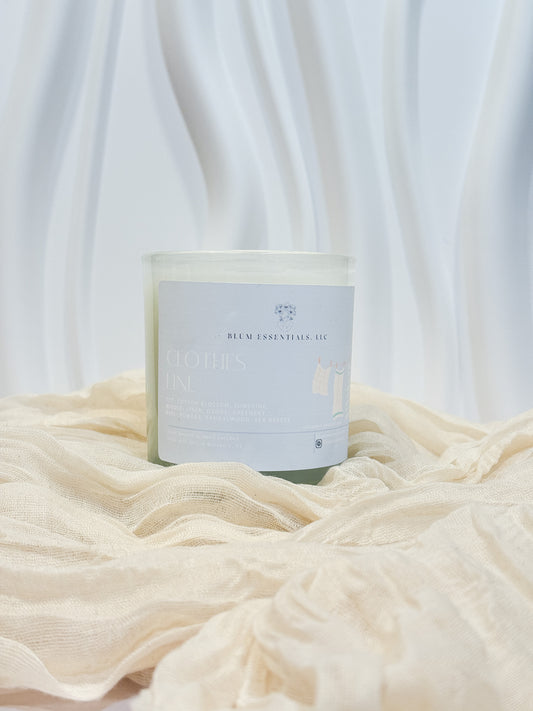 "Clothesline" Candle
