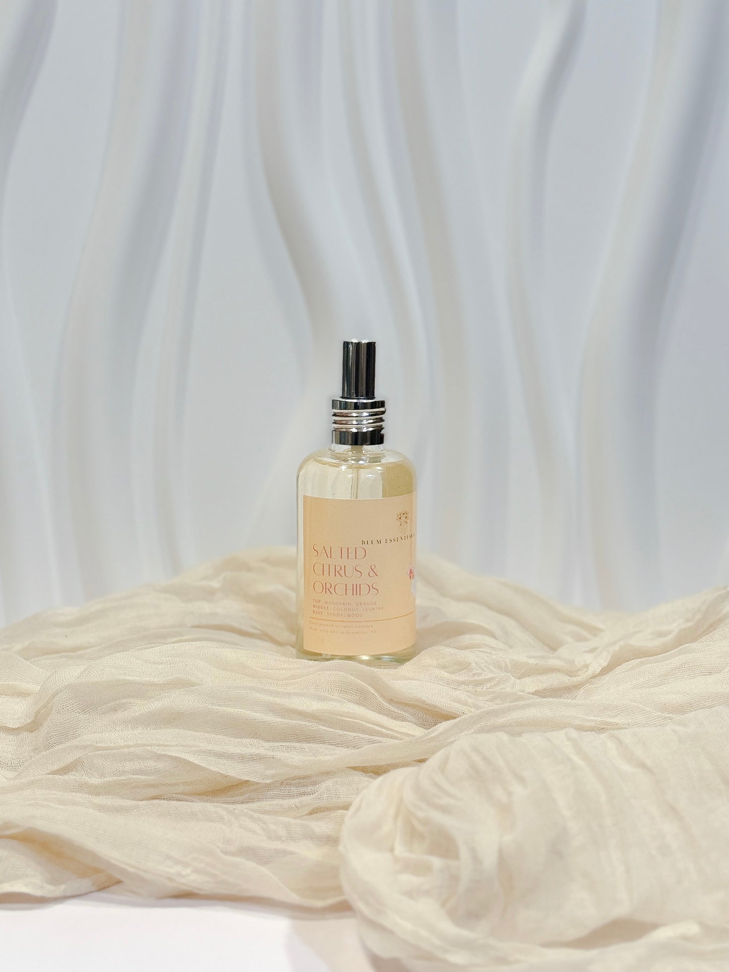 “Salted Citrus & Orchids” Fabric & Linen Spray