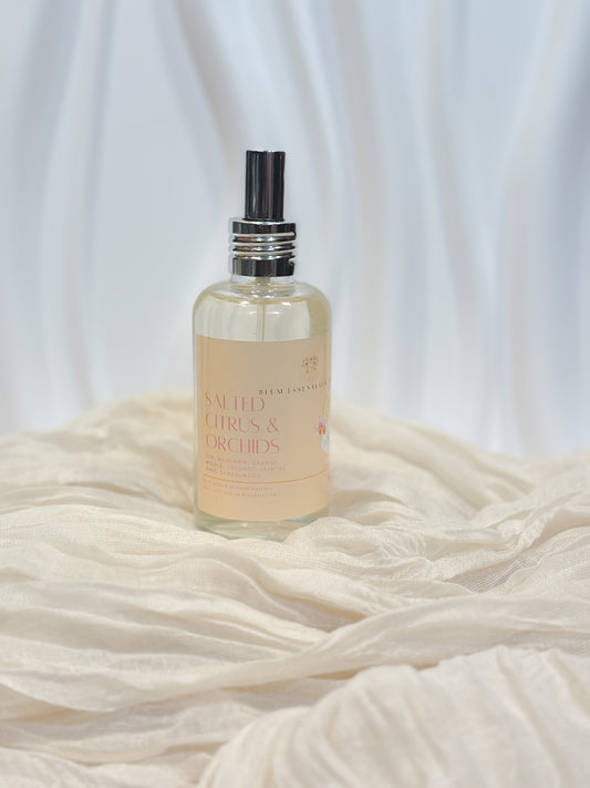 “Salted Citrus & Orchids” Fabric & Linen Spray