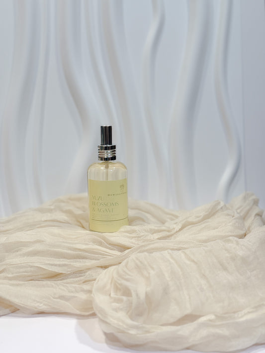“Yuzu Blossoms & Agave” Fabric & Linen Spray
