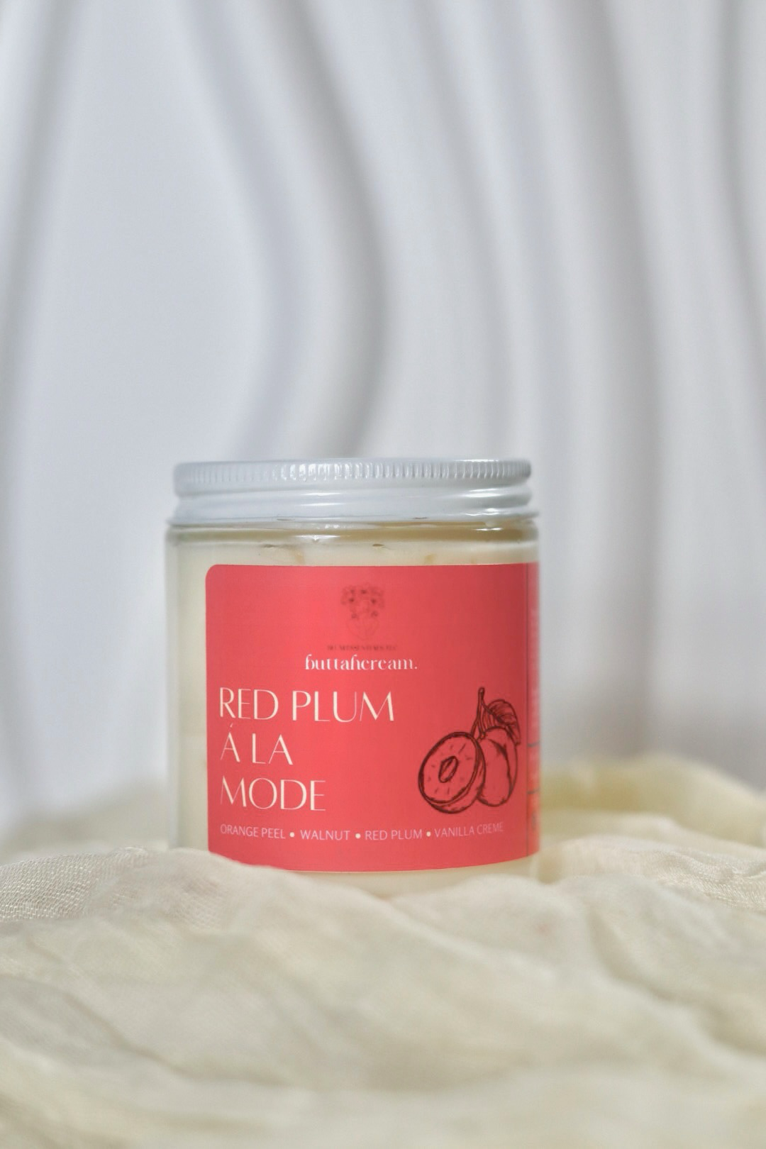 “Red Plum A La Mode” Buttahcream