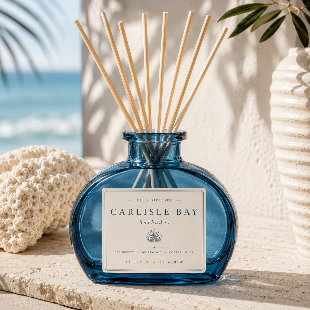"Carlisle Bay" Reed Diffuser