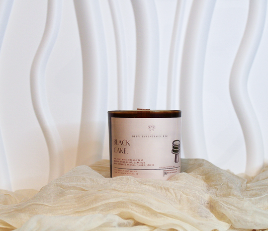 "Black Cake" Candle