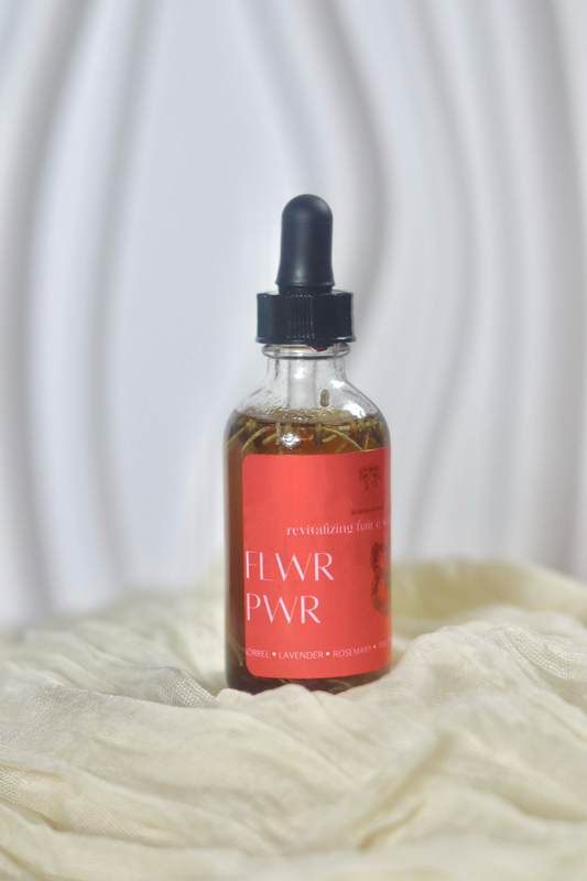 Flwr Pwr: Revitalizing Hair and Scalp Oil